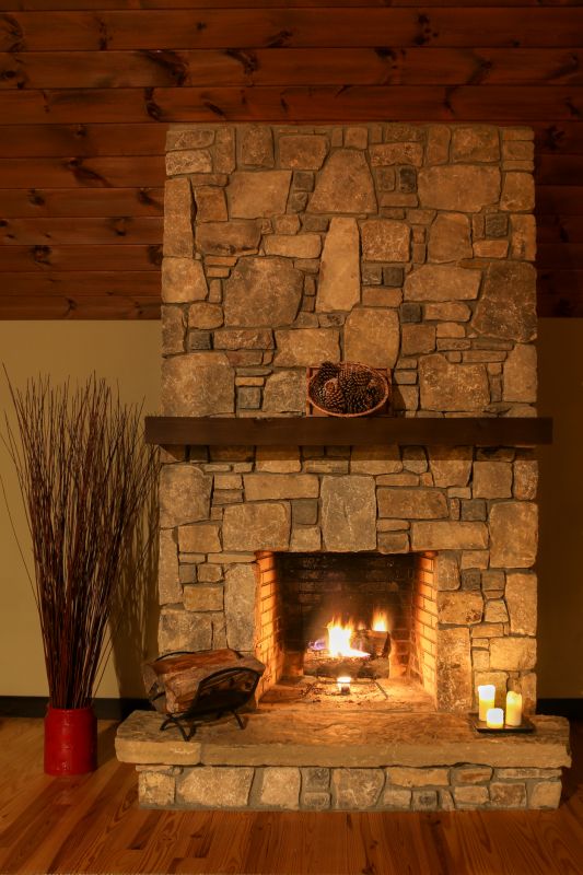 Stone Fireplace Design
